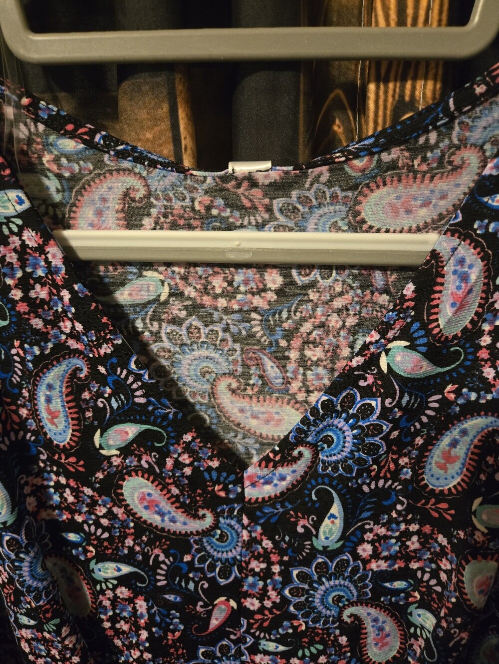 Dear Scarlet Paisley top XL Boho y2k - Picture 6 of 6